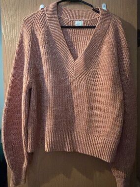 A New Day Chunky V-Neck Sweater
